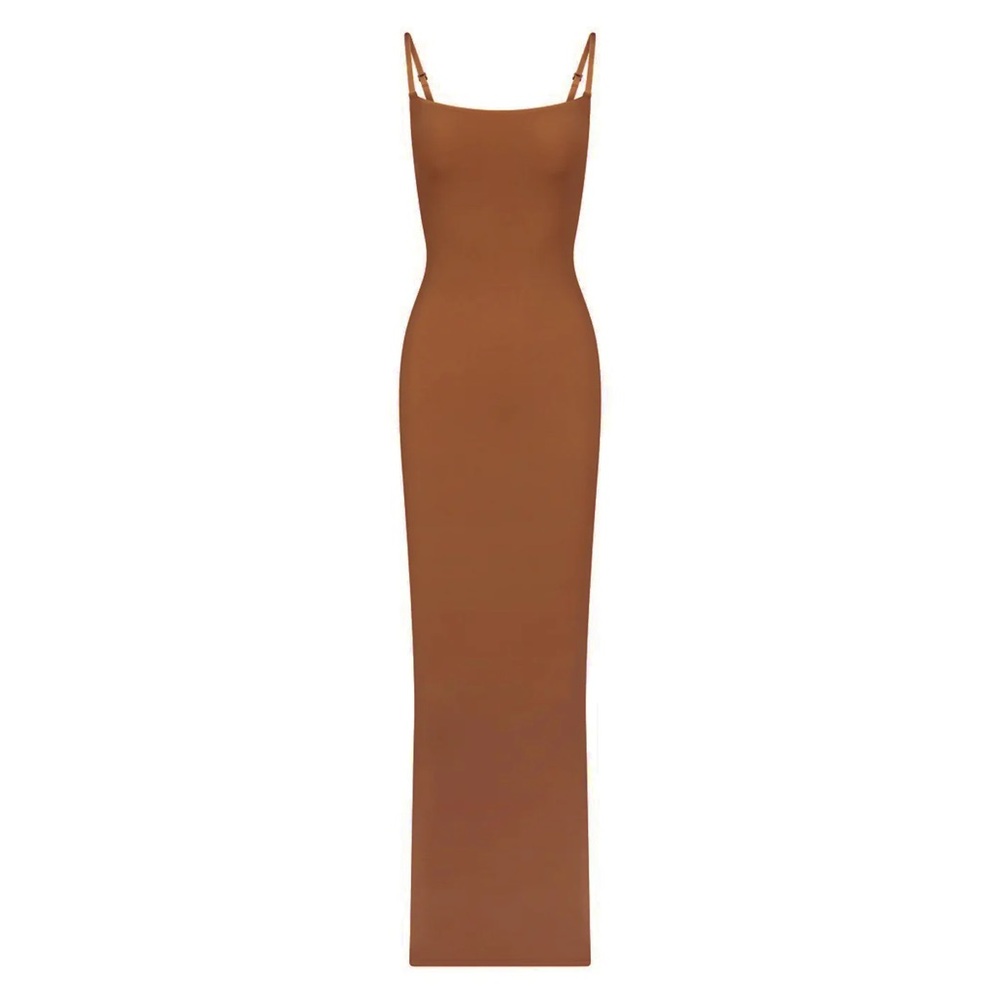 SKIMS Brown / Copper Maxi Dress